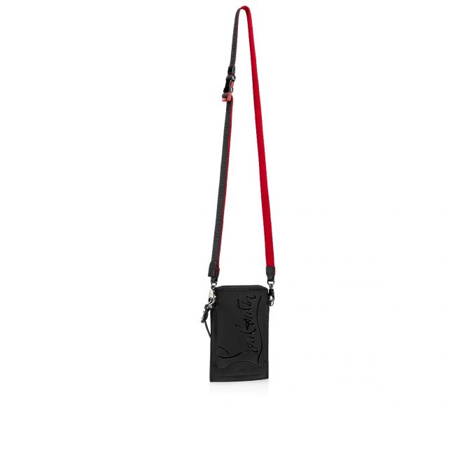 Geanta Messenger Christian Louboutin Loubilab Gomme Messenger Bags Barbati Negrii | RO51978