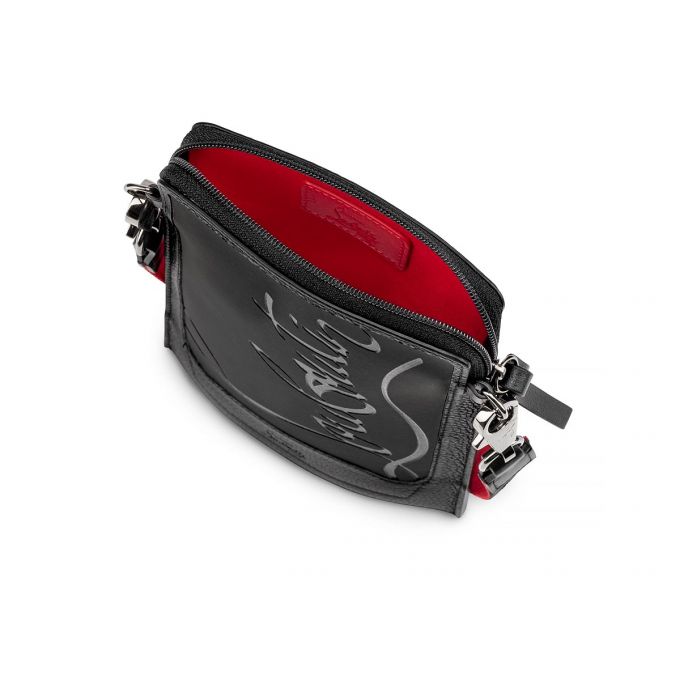 Geanta Messenger Christian Louboutin Loubilab Gomme Messenger Bags Barbati Negrii | RO51978