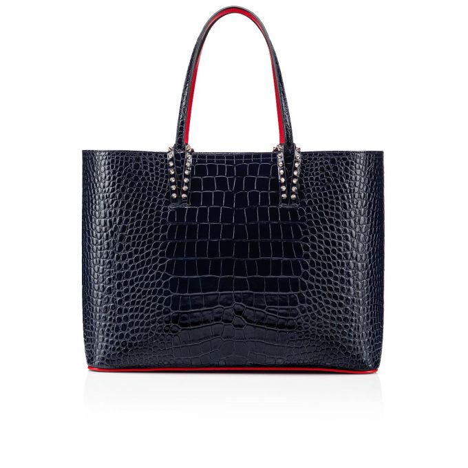 Geanta Tote Christian Louboutin Cabata Creative Piele Tote Bags Dama Albastri | RO97081