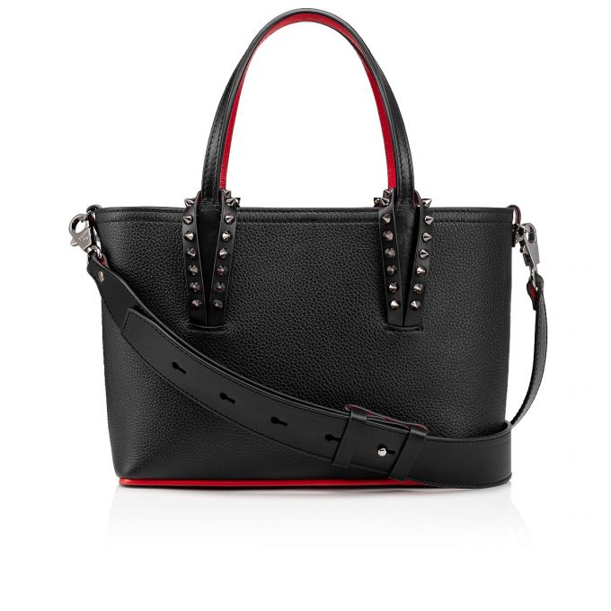 Geanta Tote Christian Louboutin Cabata E/W Clasici Piele Tote Bags Dama Negrii | RO36676