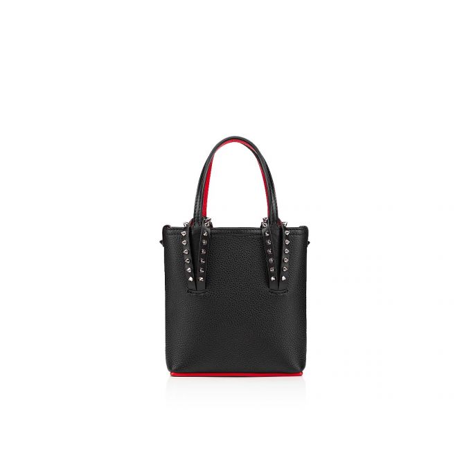 Geanta Tote Christian Louboutin Cabata N/S Mini Clasici Piele Tote Bags Dama Negrii | RO37811