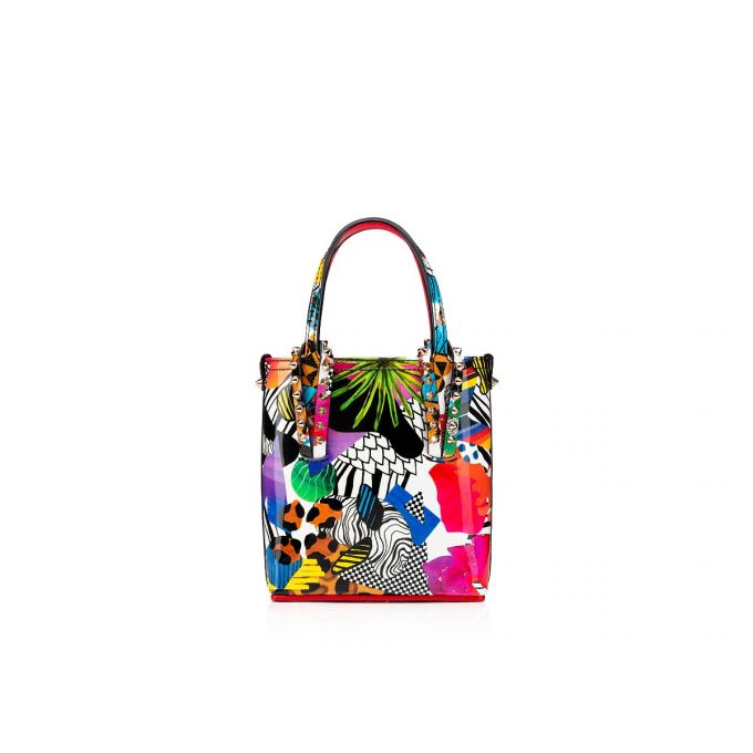 Geanta Tote Christian Louboutin Cabata N/S Mini Creative Piele Tote Bags Dama Colorati | RO79730