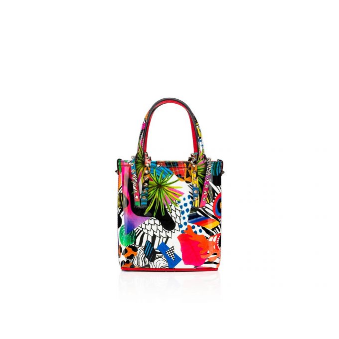 Geanta Tote Christian Louboutin Cabata N/S Mini Creative Piele Tote Bags Dama Colorati | RO79730