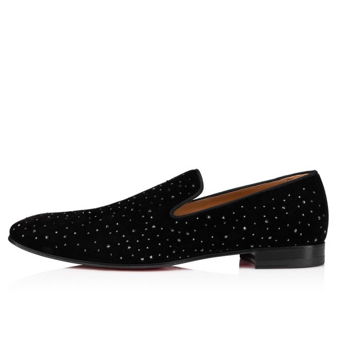 Loafers Christian Louboutin Dandelion Creative Piele Loafer Barbati Negrii | RO48849