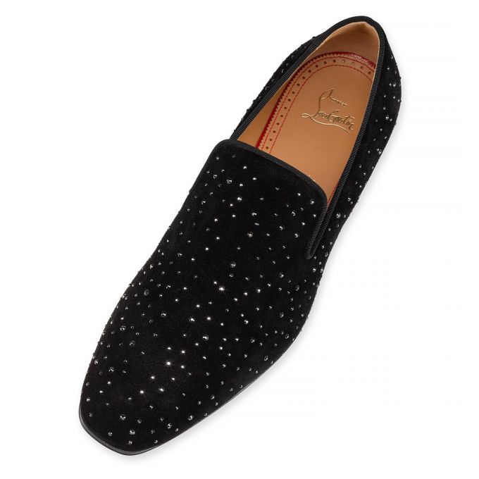 Loafers Christian Louboutin Dandelion Creative Piele Loafer Barbati Negrii | RO48849