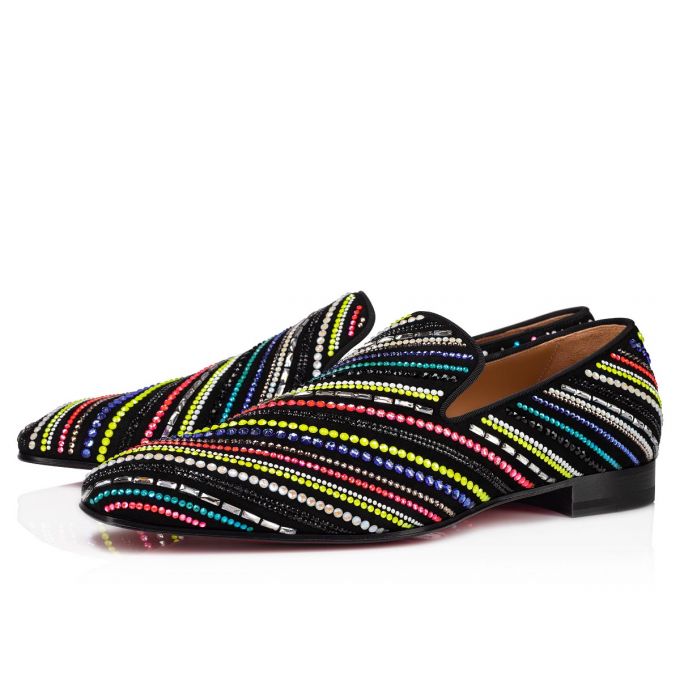 Loafers Christian Louboutin Dandy Rays Loafer Barbati Negrii Colorati | RO63959