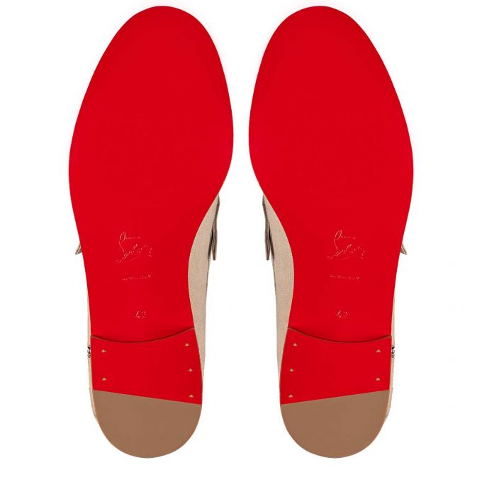 Loafers Christian Louboutin No Penny Calf Loafer Barbati Gri | RO60310