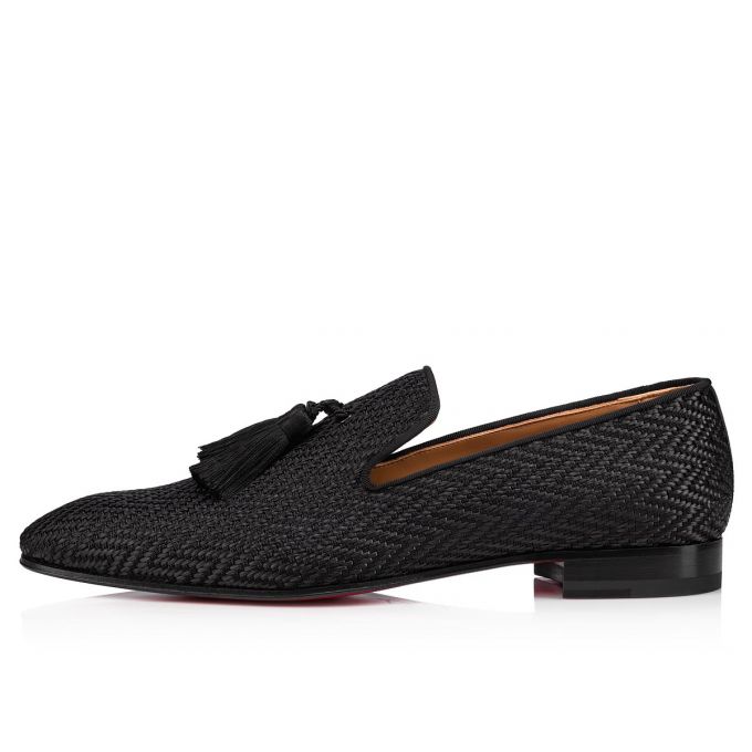 Loafers Christian Louboutin Officialito Creative Fabric Loafer Barbati Negrii | RO92163