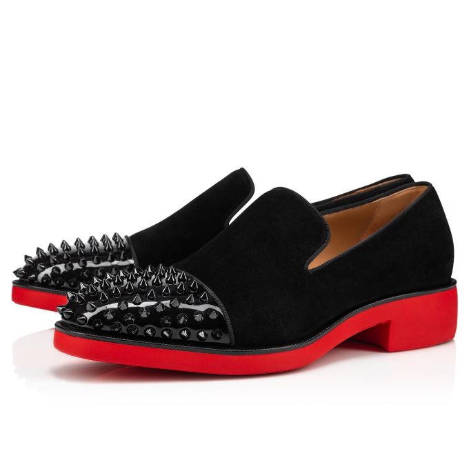 Loafers Christian Louboutin Spooky Rxl Calf Loafer Barbati Negrii | RO13446