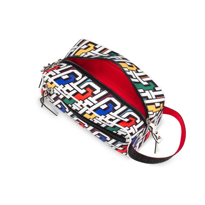 Luggage & Lifestyle Bags Christian Louboutin Blaster Creative Fabric Lifestyle Bags Barbati Colorati Negrii | RO99877