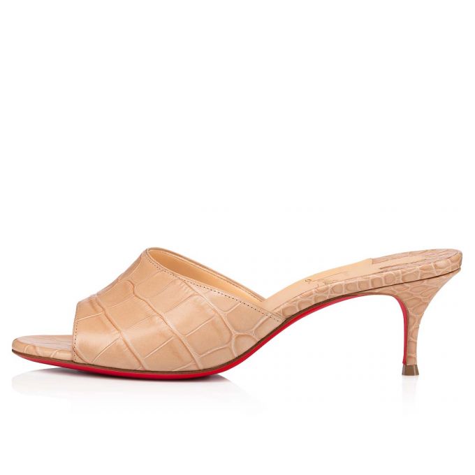 Mules Christian Louboutin East Mule 55 Calf Mules Dama Maro | RO36449