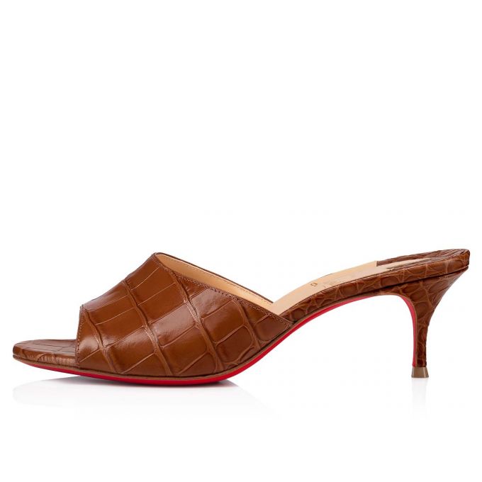 Mules Christian Louboutin East Mule 55 Calf Mules Dama Maro | RO79976