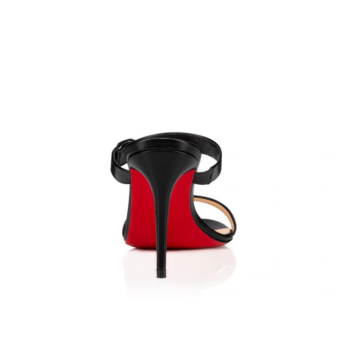 Mules Christian Louboutin Lock Me 85 Mules Dama Negrii | RO35438