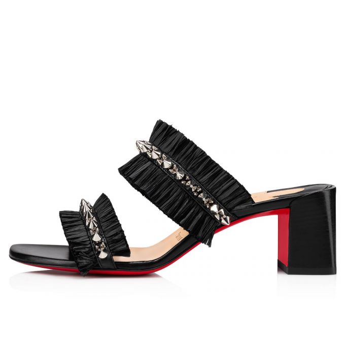 Mules Christian Louboutin Marivodou 55 Mules Dama Negrii | RO14207