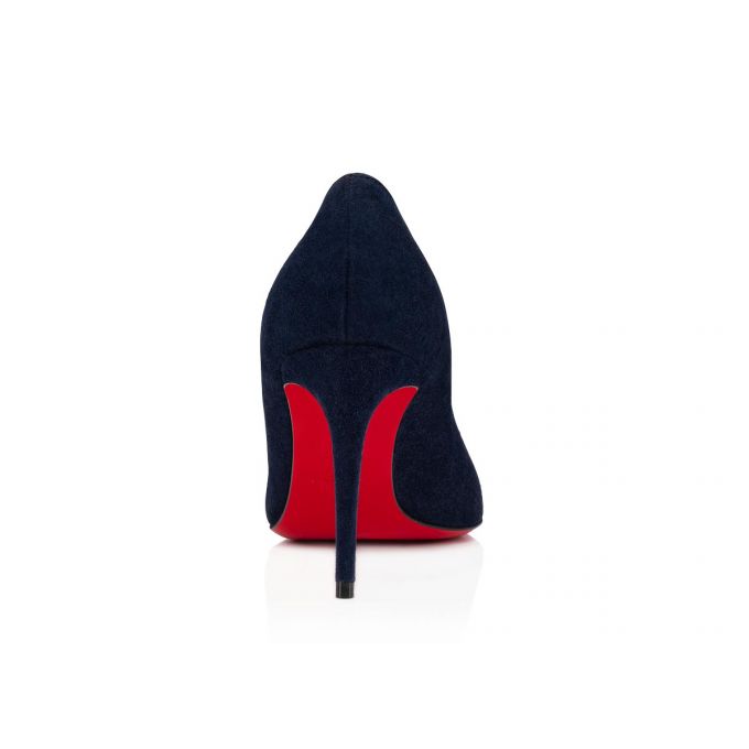 Pantofi Cu Toc Christian Louboutin Corneille 085 85 Nocturne Veau Velours Pumps Dama Negrii | RO21797