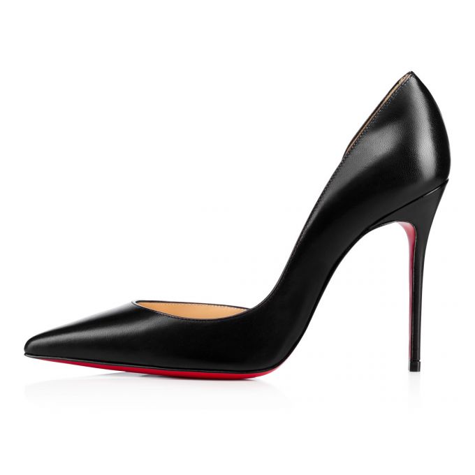 Pantofi Cu Toc Christian Louboutin Iriza 100 100 Lambskin Pumps Dama Negrii | RO05234