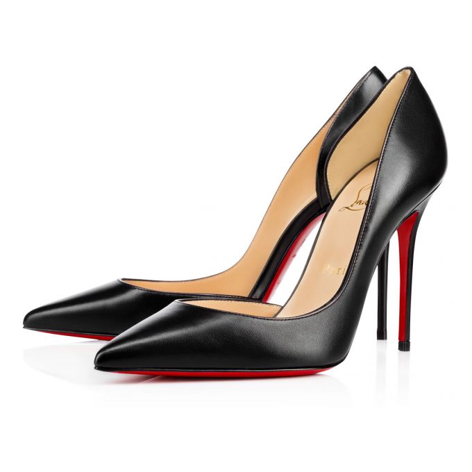 Pantofi Cu Toc Christian Louboutin Iriza 100 100 Lambskin Pumps Dama Negrii | RO05234