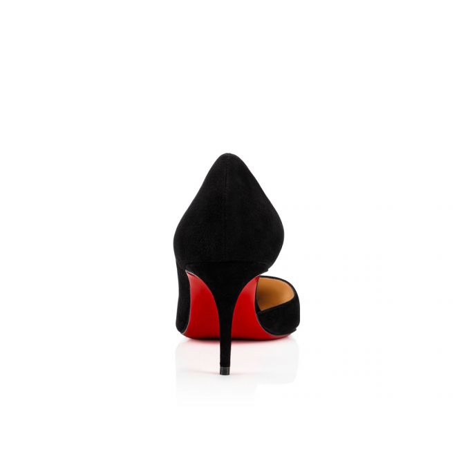 Pantofi Cu Toc Christian Louboutin Iriza 070 70 Veau Velours Pumps Dama Negrii | RO44965