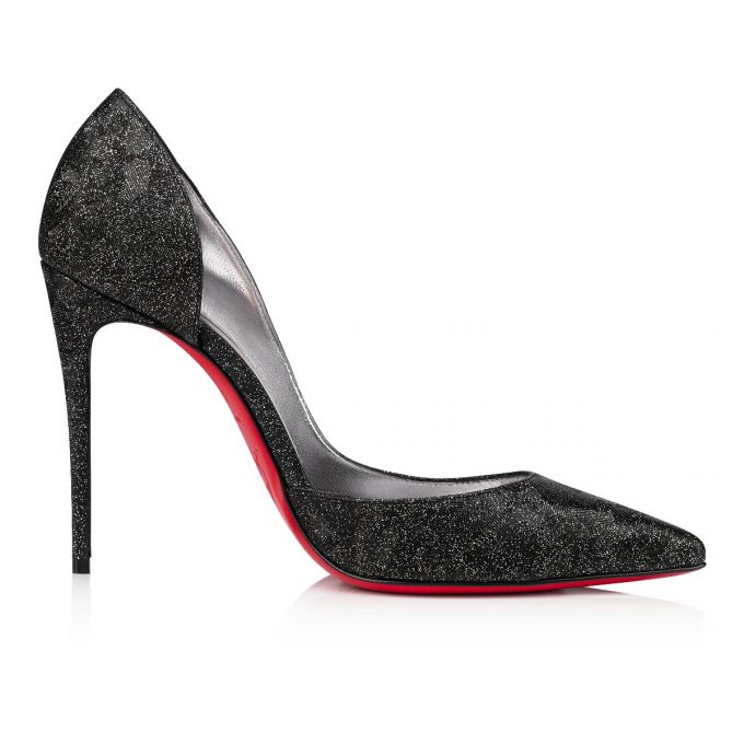 Pantofi Cu Toc Christian Louboutin Iriza 100 Pumps Dama Negrii | RO91449