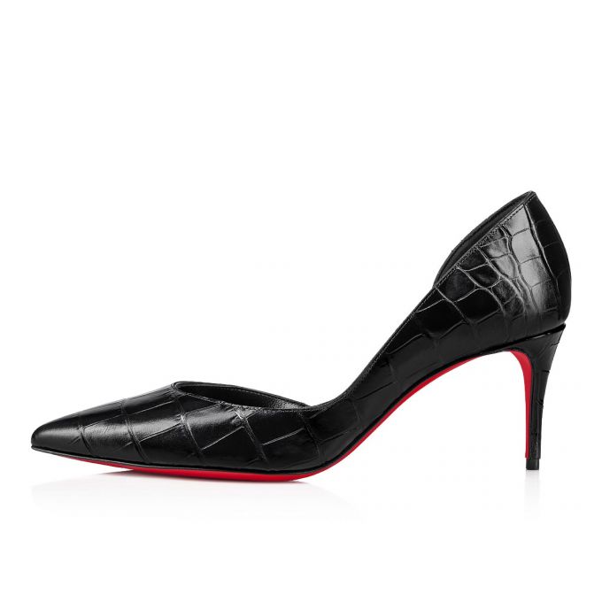 Pantofi Cu Toc Christian Louboutin Iriza 70 Calf Pumps Dama Negrii | RO92344