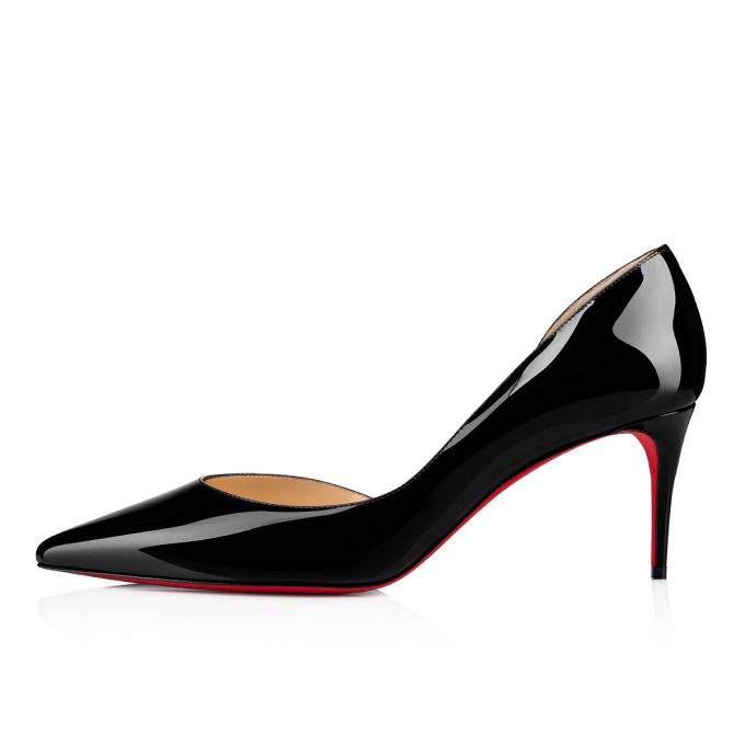 Pantofi Cu Toc Christian Louboutin Iriza 070 70 Lacuita Pumps Dama Negrii | RO94685