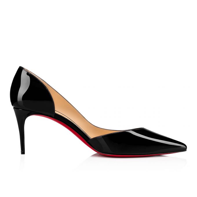 Pantofi Cu Toc Christian Louboutin Iriza 070 70 Lacuita Pumps Dama Negrii | RO94685