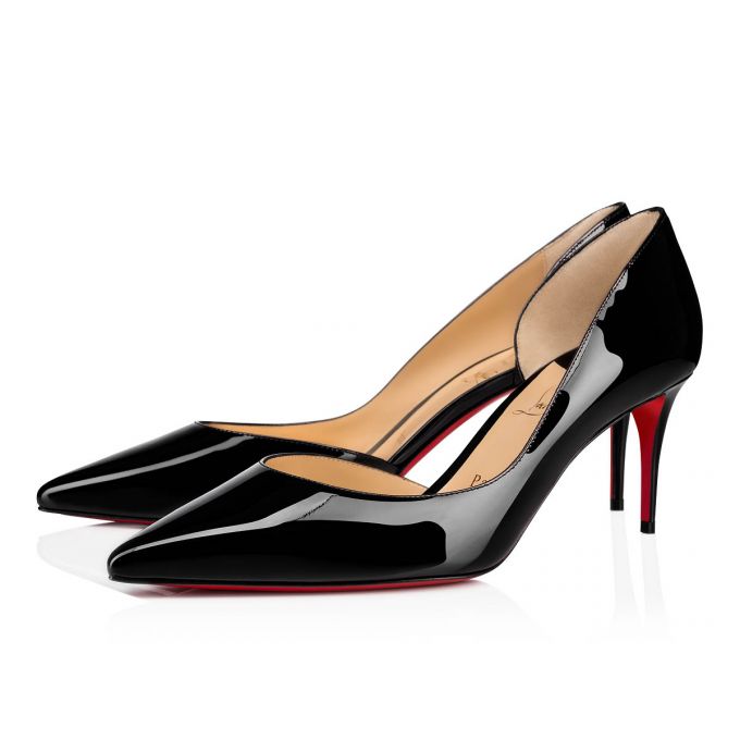 Pantofi Cu Toc Christian Louboutin Iriza 070 70 Lacuita Pumps Dama Negrii | RO94685