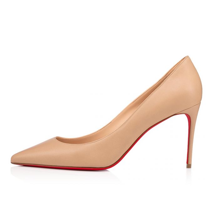 Pantofi Cu Toc Christian Louboutin Kate 85 1/Lin 1 Nappa Pumps Dama Bej | RO10197