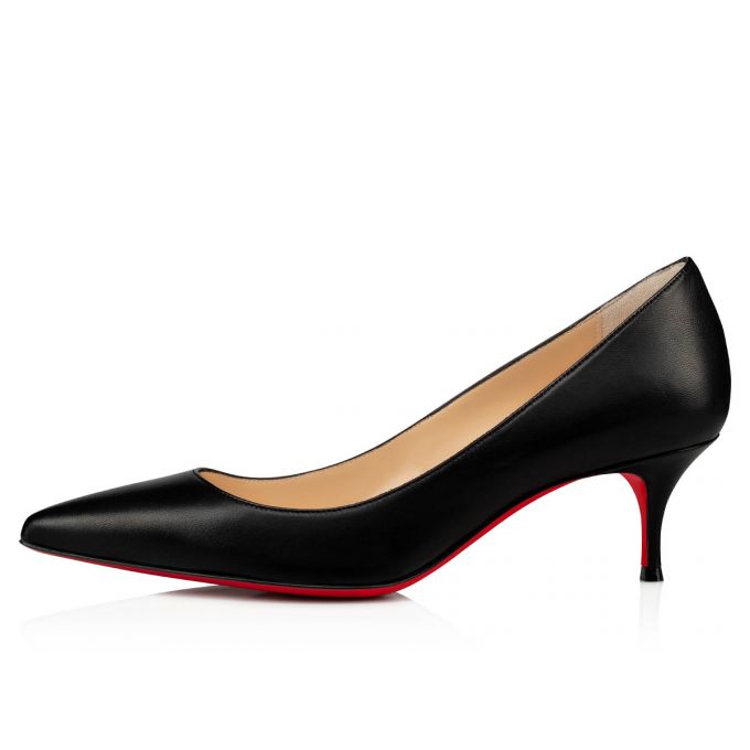 Pantofi Cu Toc Christian Louboutin Kate 055 55 Nappa Pumps Dama Negrii | RO12976