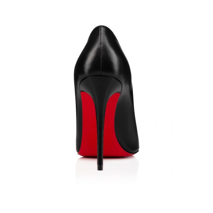 Pantofi Cu Toc Christian Louboutin Kate 100 Pumps Dama Negrii Rosii | RO16316