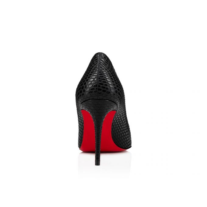 Pantofi Cu Toc Christian Louboutin Kate 85 Calf Pumps Dama Negrii | RO92392