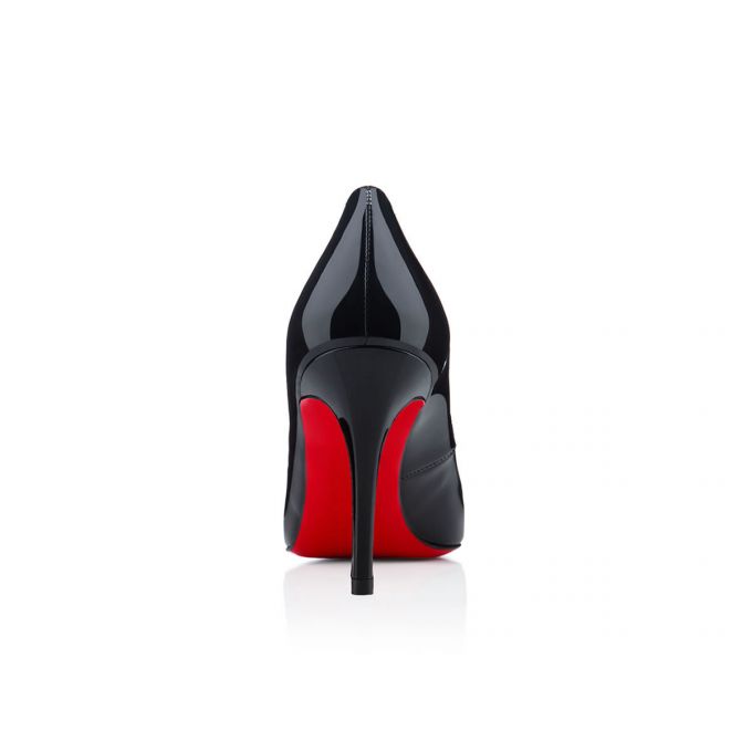 Pantofi Cu Toc Christian Louboutin Pigalle 085 85 Lacuita Pumps Dama Negrii | RO65363