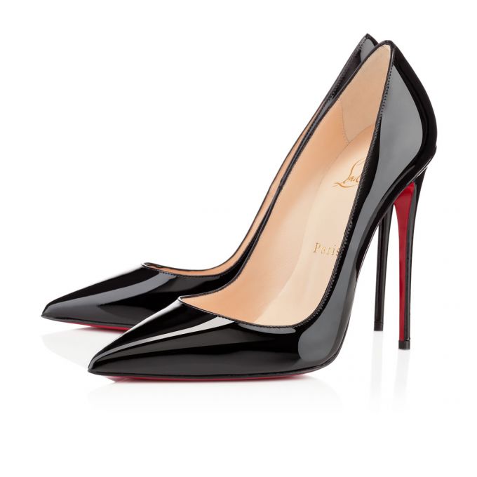 Pantofi Cu Toc Christian Louboutin So Kate 120 120 Lacuita Pumps Dama Negrii | RO51337