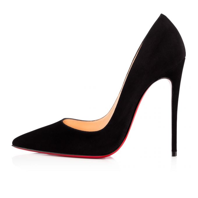 Pantofi Cu Toc Christian Louboutin So Kate 120 120 Veau Velours Pumps Dama Negrii | RO97499