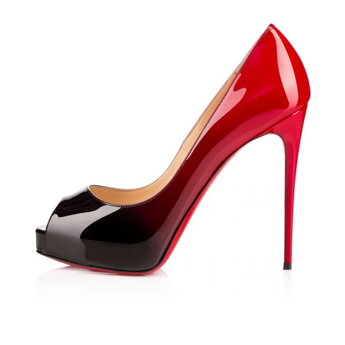 Platforms Christian Louboutin New Very Prive 120 120 Lacuita Platforms Dama Negrii Rosii | RO47512