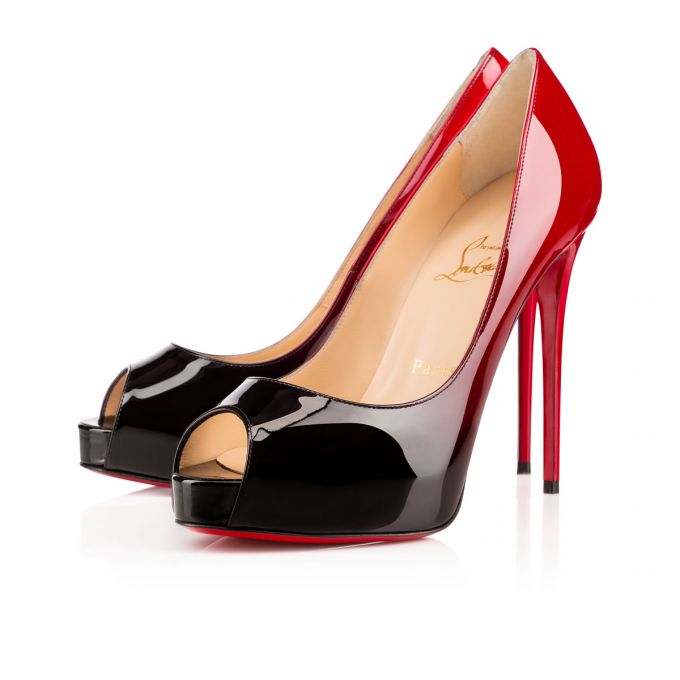 Platforms Christian Louboutin New Very Prive 120 120 Lacuita Platforms Dama Negrii Rosii | RO47512