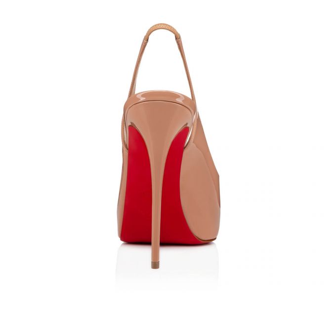 Platforms Christian Louboutin Private Number 120 120 Lacuita Platforms Dama Bej | RO43596