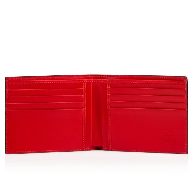 Portofel Christian Louboutin M Coolcard Clasici Piele Wallets Barbati Rosii Negrii | RO69956