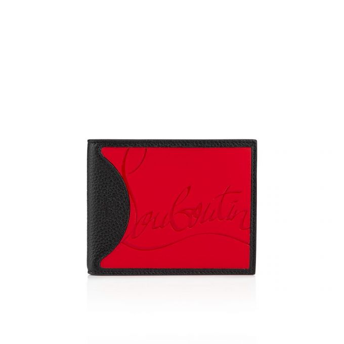 Portofel Christian Louboutin M Coolcard Clasici Piele Wallets Barbati Rosii Negrii | RO69956