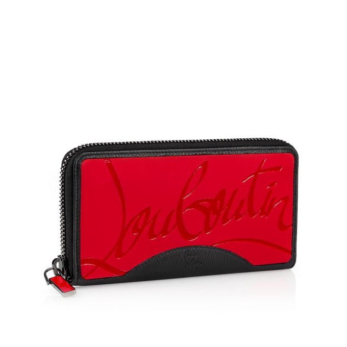 Portofel Christian Louboutin M Panettone Wal Clasici Piele Wallets Barbati Rosii Negrii | RO05683