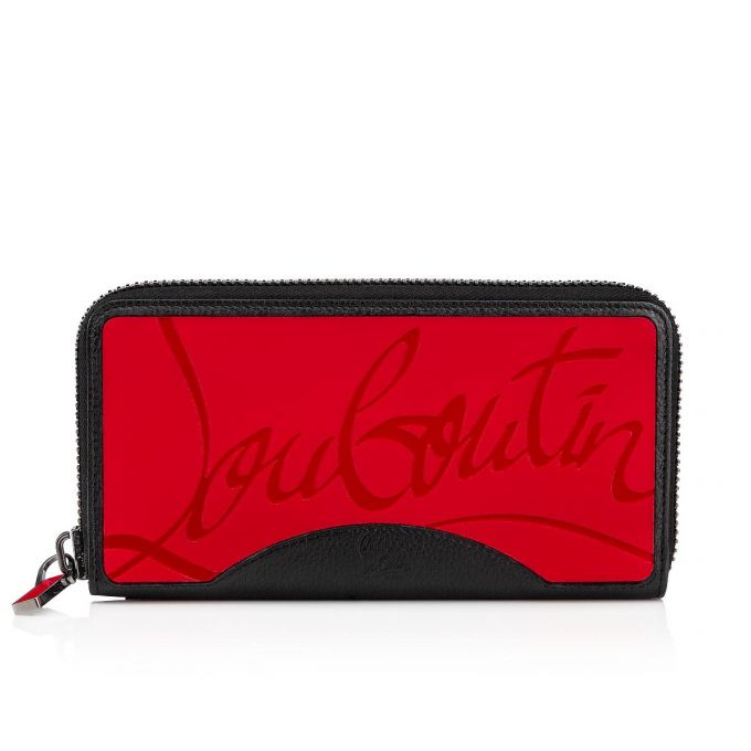 Portofel Christian Louboutin M Panettone Wal Clasici Piele Wallets Barbati Rosii Negrii | RO05683