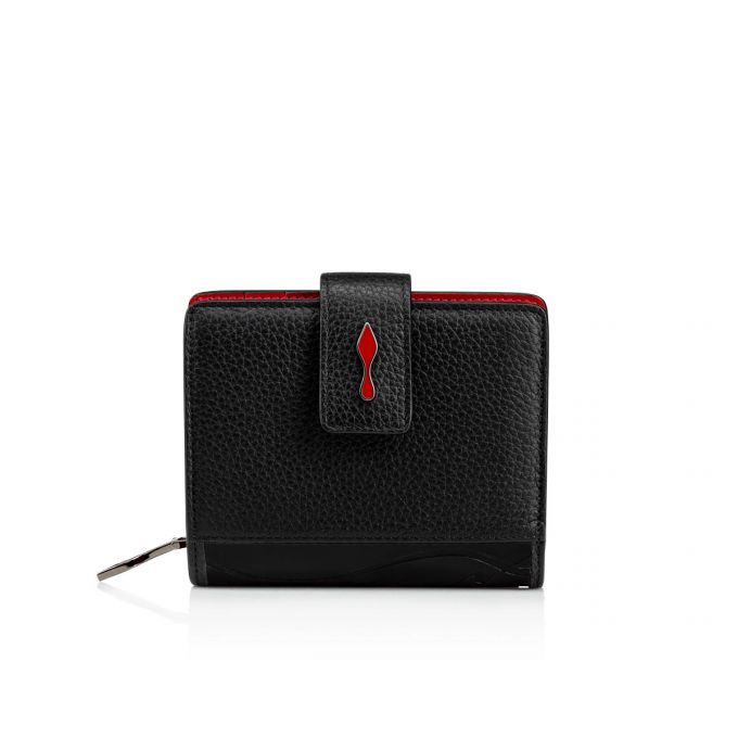 Portofel Christian Louboutin Paloma Mini Wll Clasici Piele Wallets Dama Negrii | RO10774