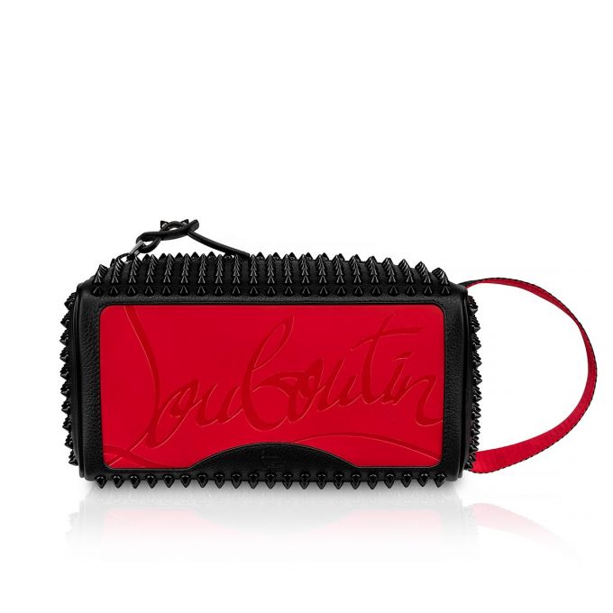 Pouches Christian Louboutin Blaster Calf Empire/Spikes/Cl Clasici Piele Pouches Barbati Negrii | RO18773