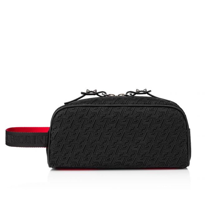 Pouches Christian Louboutin Blaster Creative Fabric Pouches Barbati Negrii | RO50627