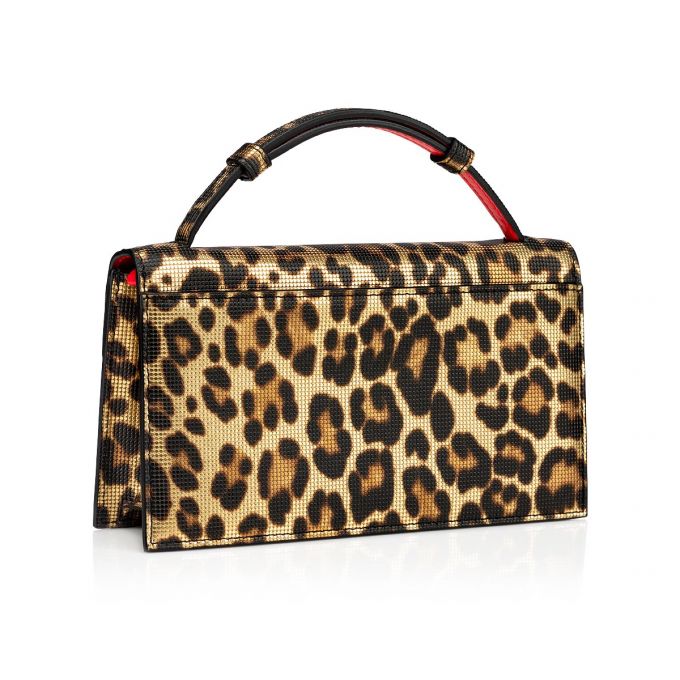 Pouches Christian Louboutin Elisa Baguette S Creative Piele Pouches Dama Aurii Argintii | RO54549