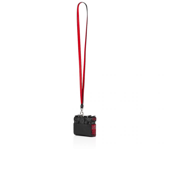 Pouches Christian Louboutin Kypipouch Nano Creative Piele Pouches Barbati Rosii Negrii | RO20680