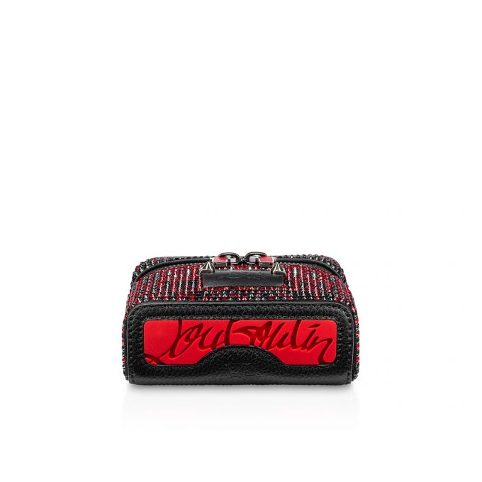 Pouches Christian Louboutin Kypipouch Nano Creative Piele Pouches Barbati Rosii Negrii | RO20680