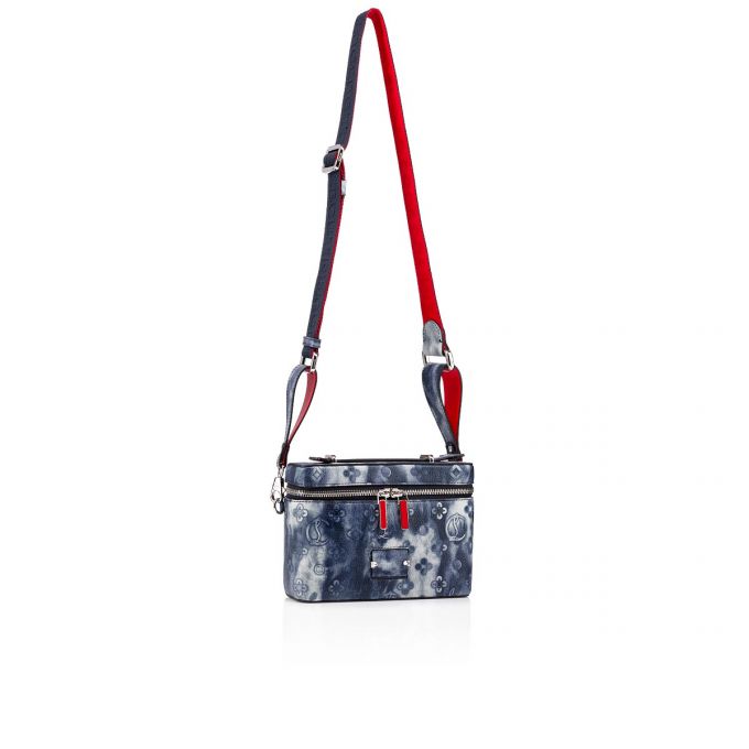 Pouches Christian Louboutin Kypipouch Small Creative Piele Pouches Barbati Colorati Albastri | RO80974