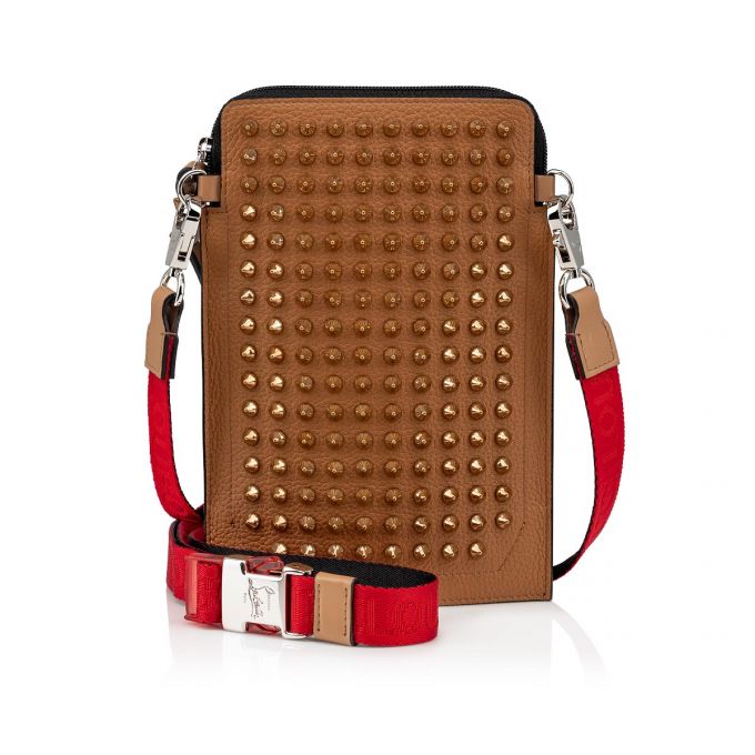 Pouches Christian Louboutin Loubilab Clasici Piele Pouches Barbati Maro | RO37263