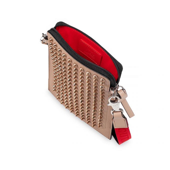 Pouches Christian Louboutin Loubilab Clasici Piele Pouches Barbati Maro | RO57297